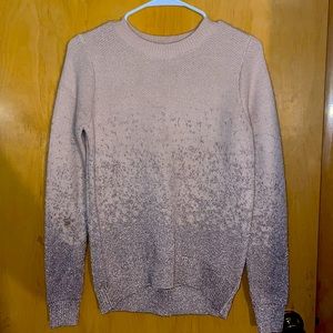 H&M Rose Gold Sweater. XS